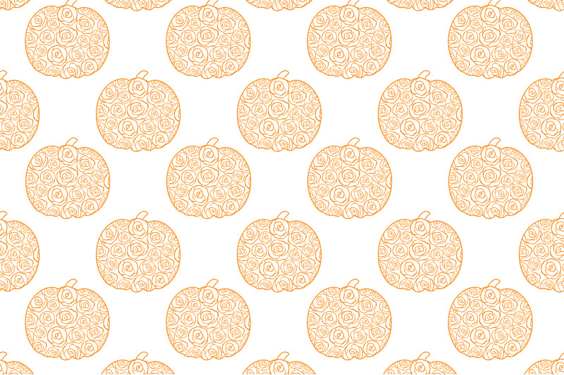 flower-pumpkin-pattern-pumpkin-pattern-thanksgiving-pattern