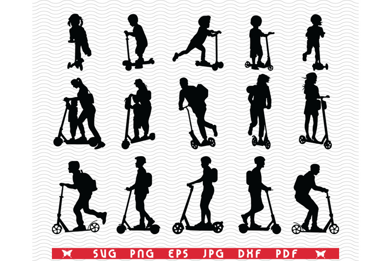 svg-scooter-riding-black-silhouettes-digital-clipart