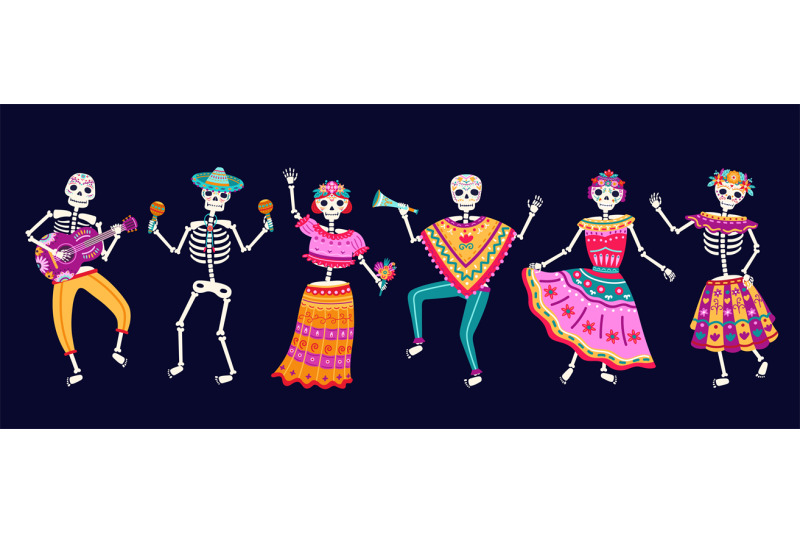 dancing-skeletons-dead-day-party-sugar-skull-or-halloween-holiday-t