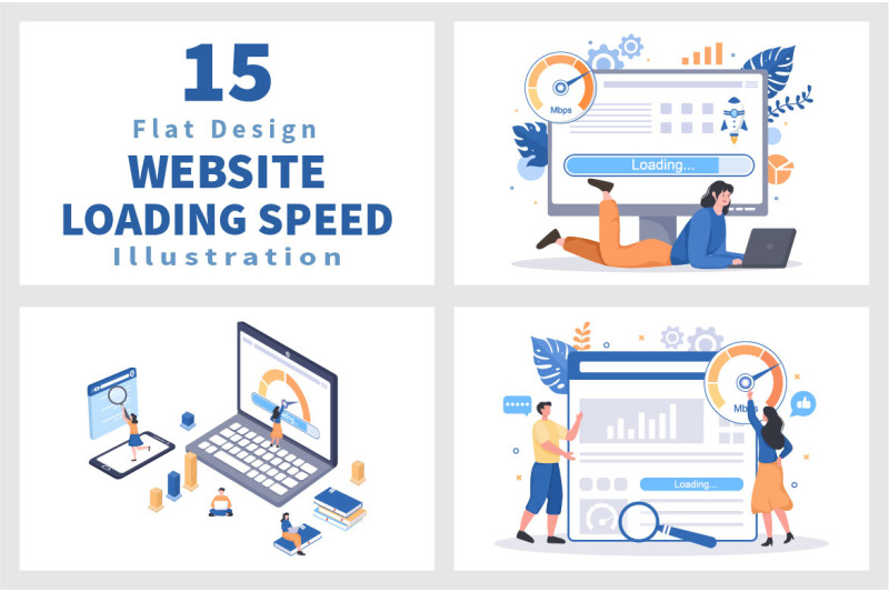 15-website-loading-speed-optimization-vector-illustration