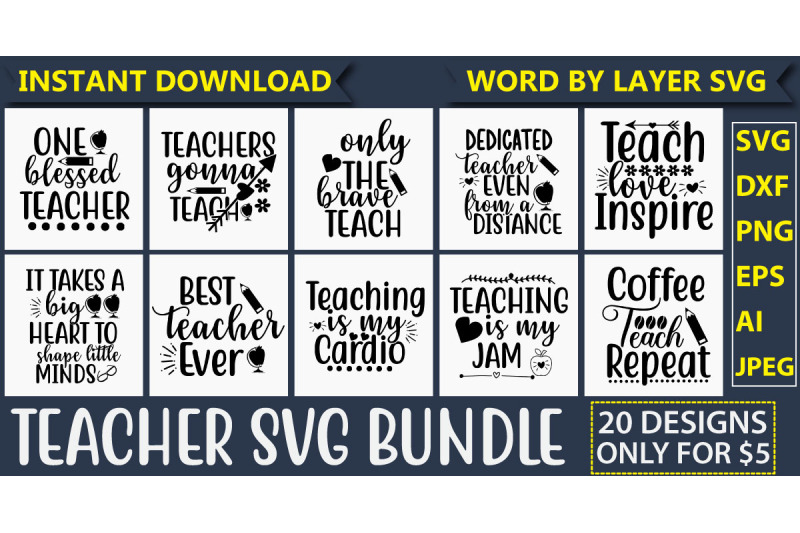 teacher-svg-bundle