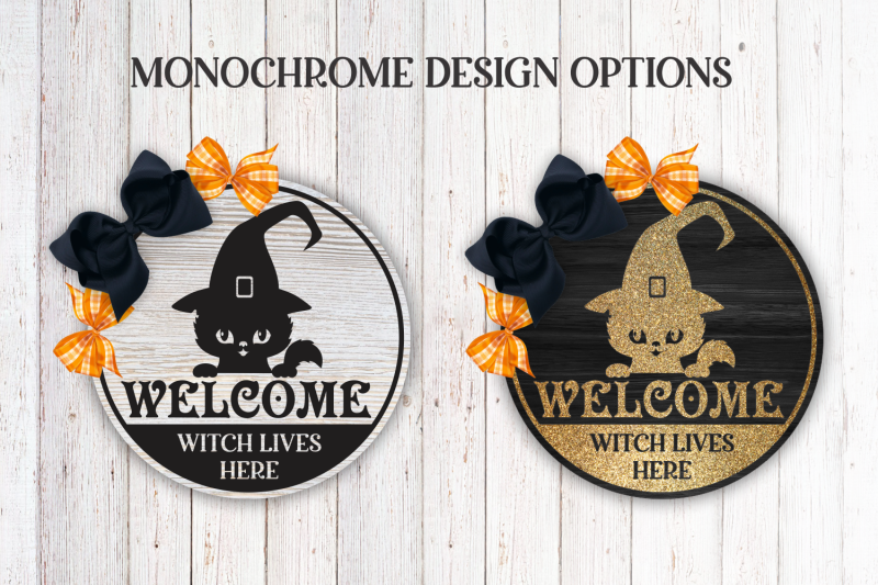 halloween-round-sign-svg-with-black-cat-welcome