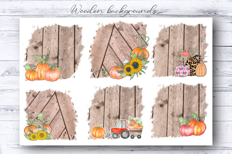 watercolor-pumpkin-clipart-fall-harvest-autumn-sunflower