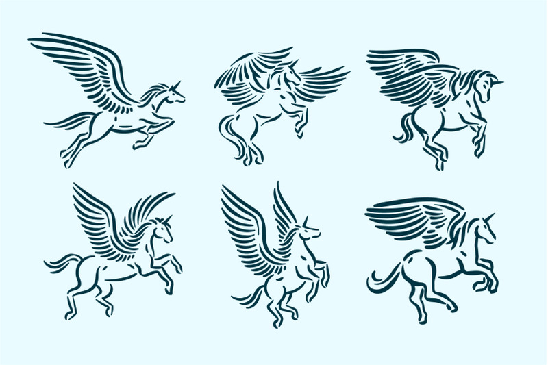 magic-mythology-animal-unicorn-fantasy-horse-with-wings-logo-icon-vec