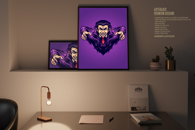 vampire-attack-dracula-illustrations