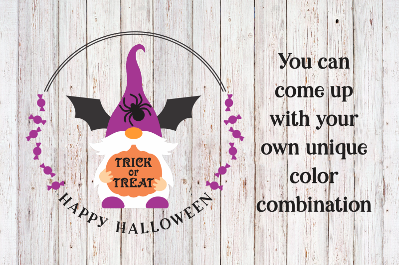 trick-or-treat-halloween-round-sign-svg-with-gnome