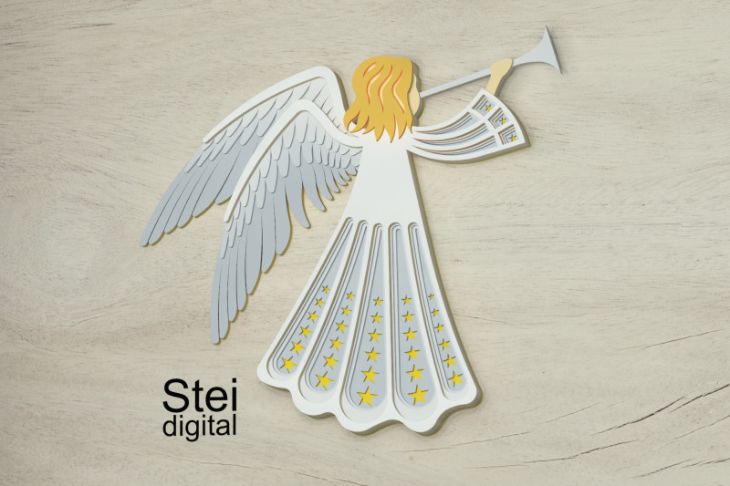 3d-layered-angel-svg-dxf-cut-files-christmas-angel-svg