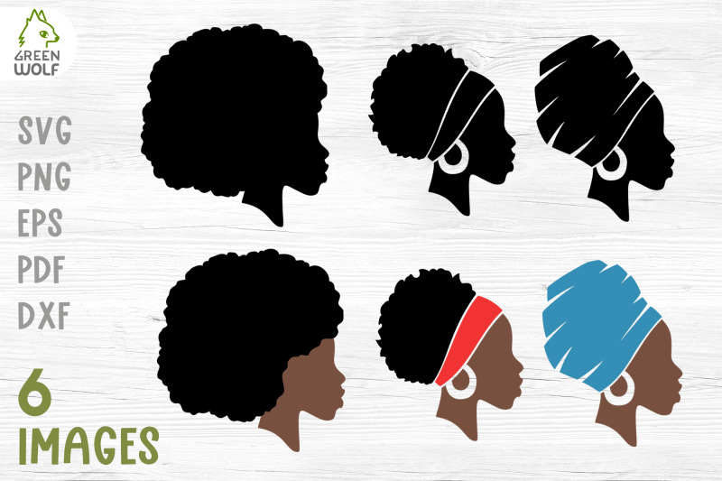black-woman-svg-juneteenth-svg-black-woman-silhouette-svg-afro-women