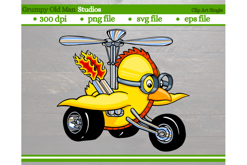 mechanical-chicken-mechanical-animal-hot-rod-with-propeller