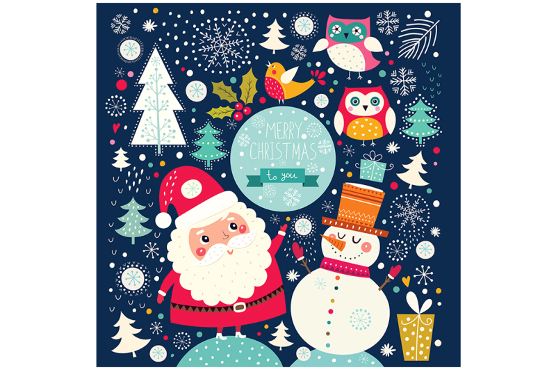 illustrations-with-santa-claus