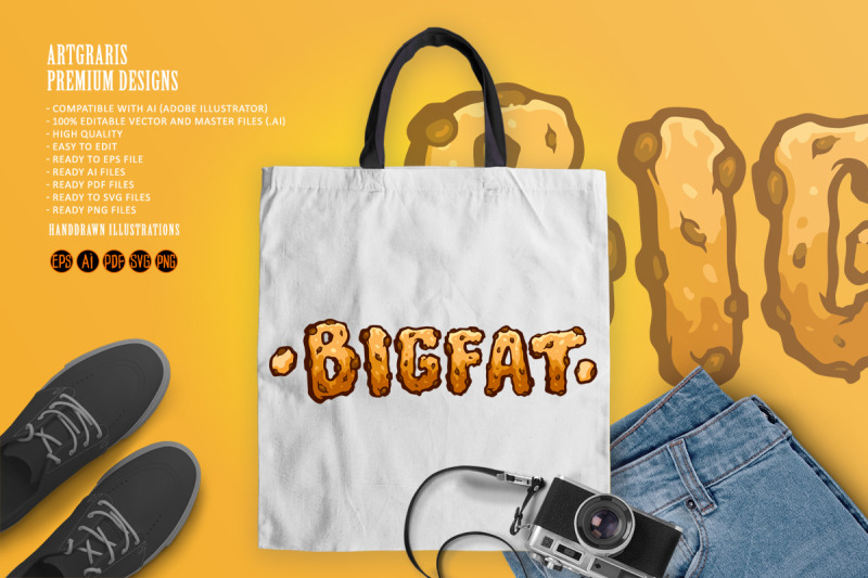 bigfat-typeface-biscuit-hand-drawn