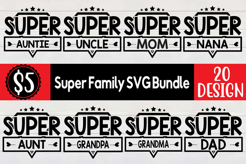 super-family-svg-design-bundle
