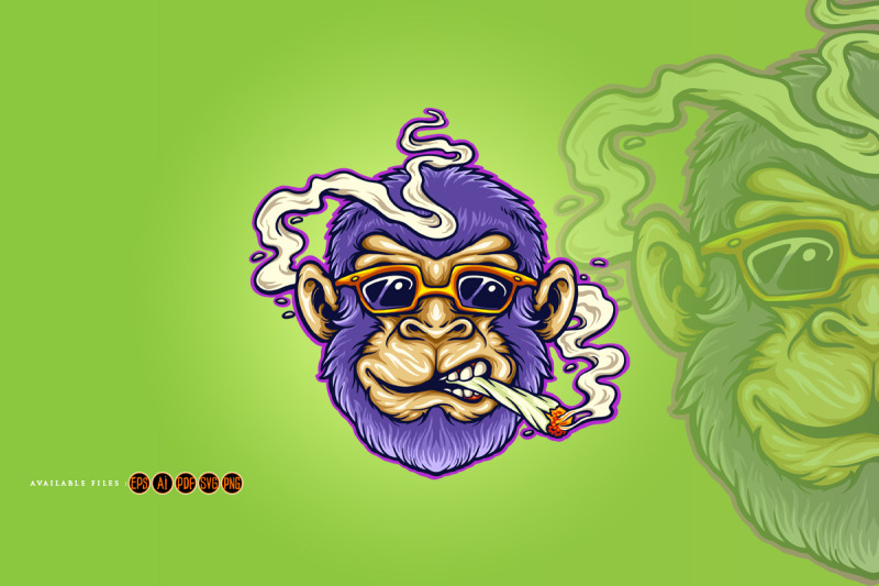 cool-monkey-stoner-cannabis-smoking