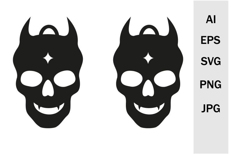 earrings-and-pendants-for-halloween-svg-template