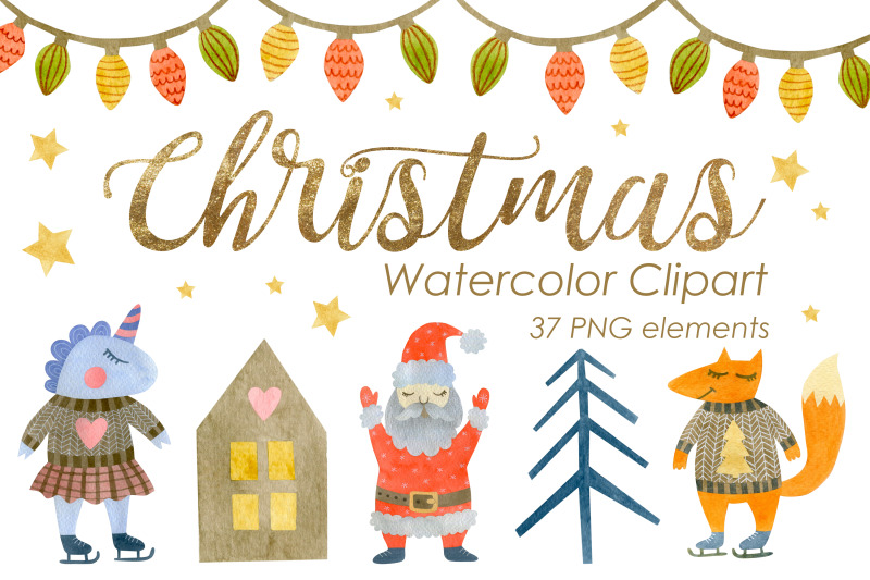watrcolor-christmas-clipart