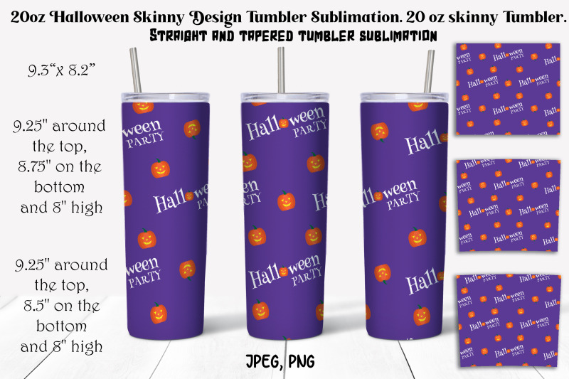halloween-20oz-tumbler-sublimation-bundle