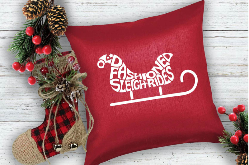 christmas-old-fashioned-sleigh-rides-svg-cut-file