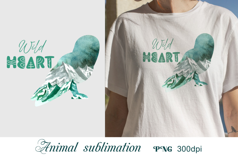 sublimation-designs-for-tshirts-animal-silhouette-png-forest