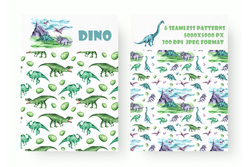 dinosaurs-seamless-pattern-dino-watercolor-digital-paper-baby-boy