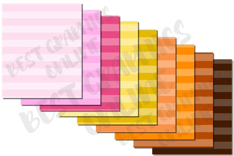 100-tinted-horizontal-lines-digital-papers-stripes-paper