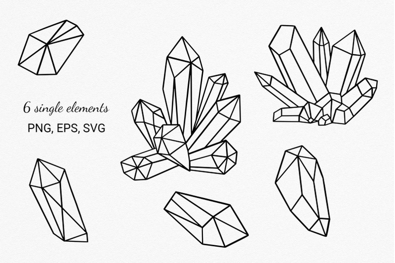 crystal-cluster-svg-gemstone-svg