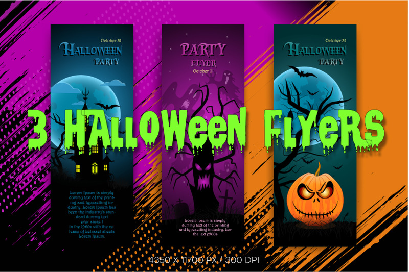 3-halloween-flyers