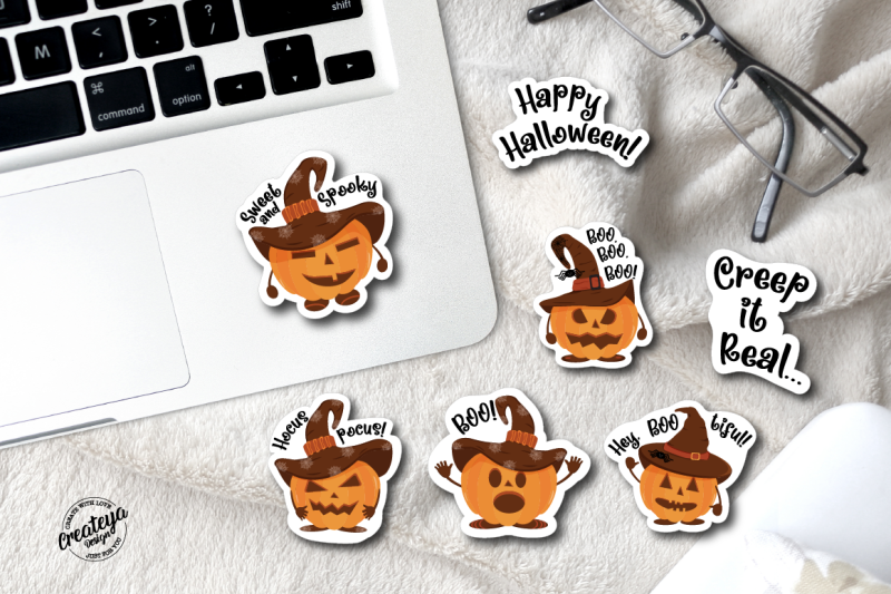 halloween-stickers-bundle-pumpkin-stickers-pack-funny-stickers-spoo