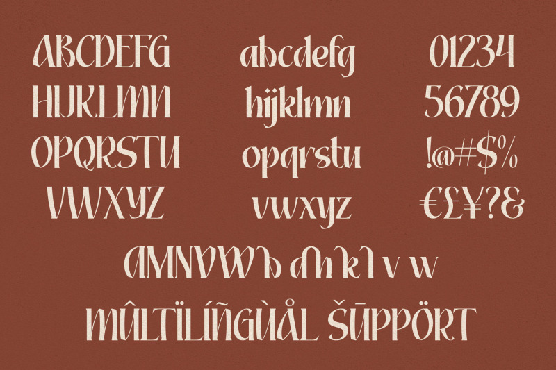 gravita-unique-serif-typeface