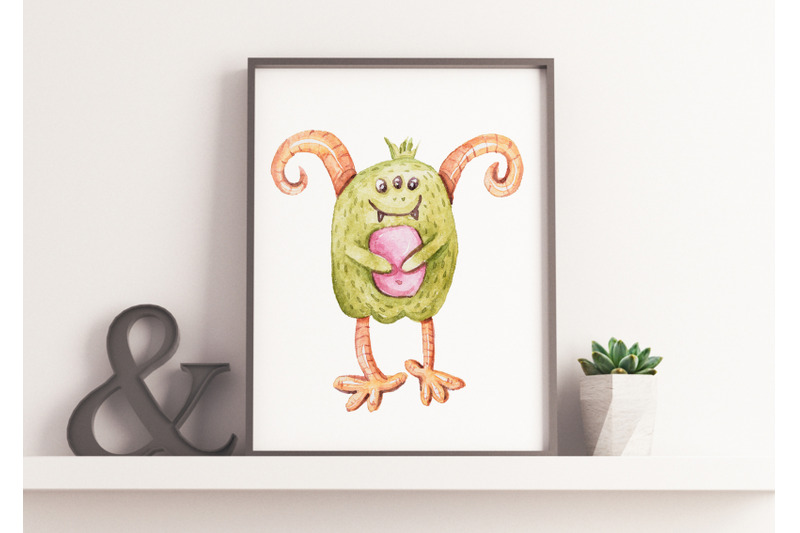 watercolor-halloween-monsters-clipart-illustration-13-png