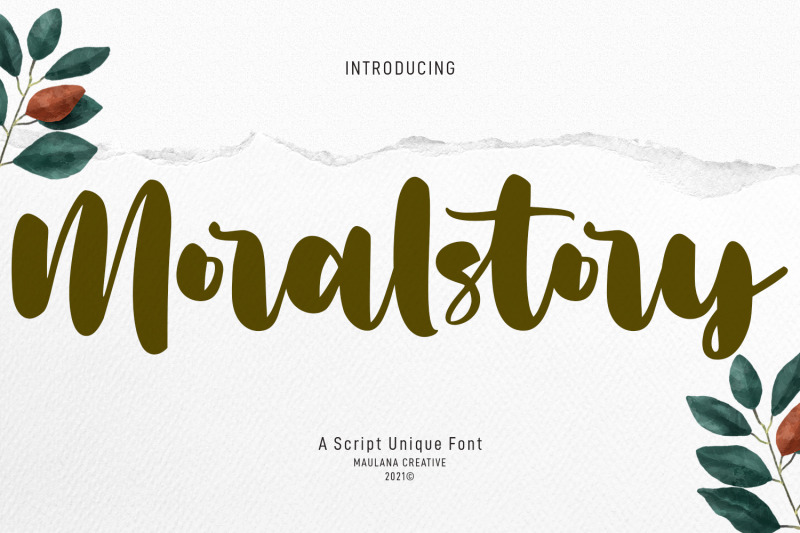 moralstory-handwritten-script-font