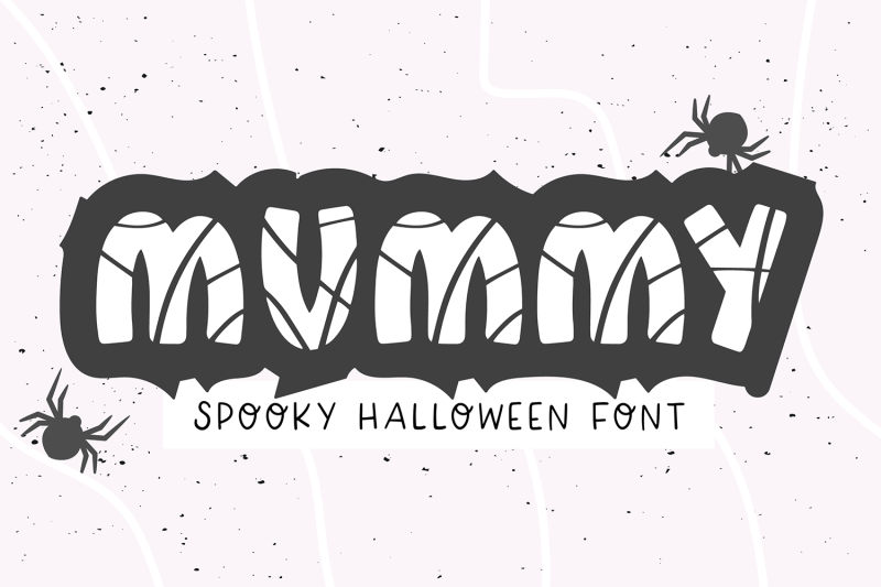 mummy-halloween-font