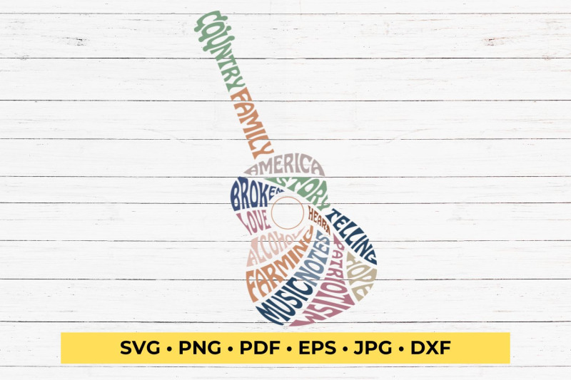 country-guitar-with-sound-hole-svg-cut-file