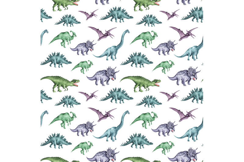 dinosaurs-watercolor-seamless-pattern-dino-baby-boy-dino-pattern