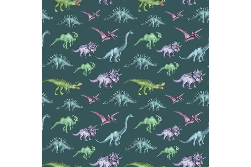 dino-baby-watercolor-seamless-pattern-dinosaurs-pattern