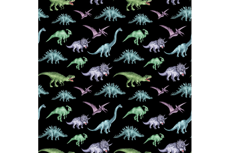 dino-watercolor-seamless-pattern-dinosaurs-pattern-dino-baby-pattern