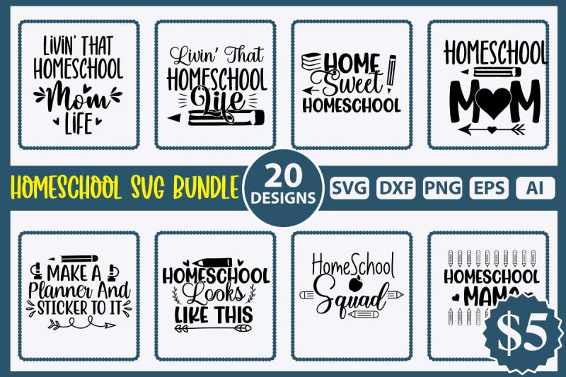 homeschool-svg-bundle