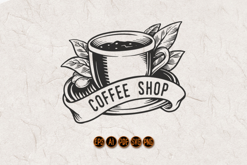 coffee-shop-simple-classic-silhouette-logo