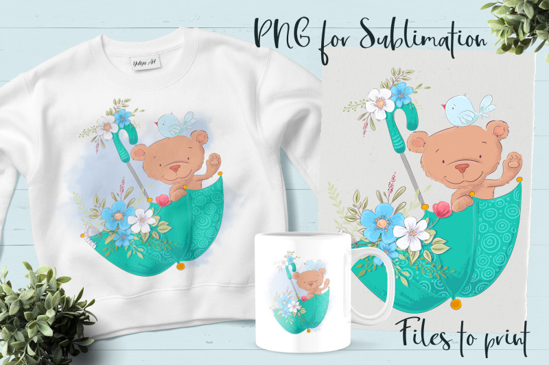 cute-bear-sublimation-design-for-printing