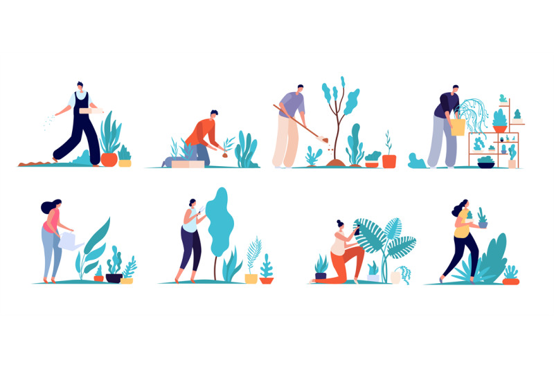 gardening-people-garden-characters-agriculture-labor-persons-cartoo