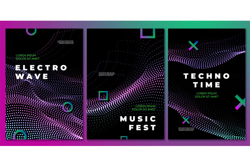 techno-music-party-posters-club-flyer-electronic-dj-festival-design