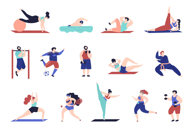 sport-training-characters-gymnastics-person-isolated-people-workout