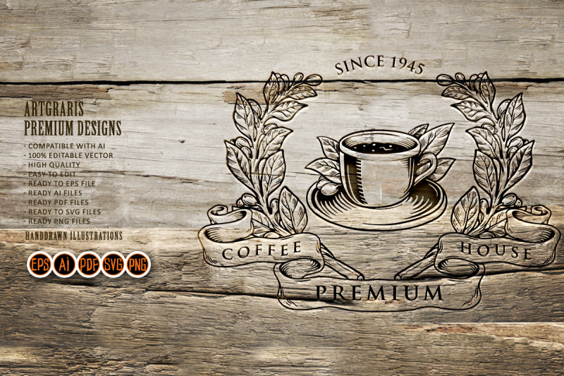 plant-frame-coffee-logo-silhouette
