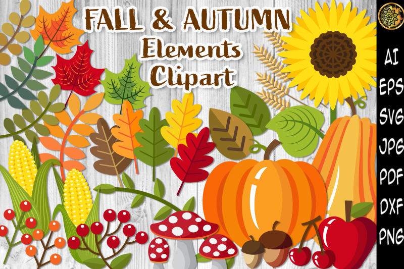fall-amp-autumn-elements-svg-clipart-set