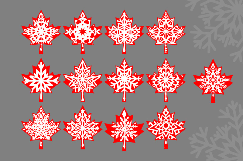 christmas-maple-leaf