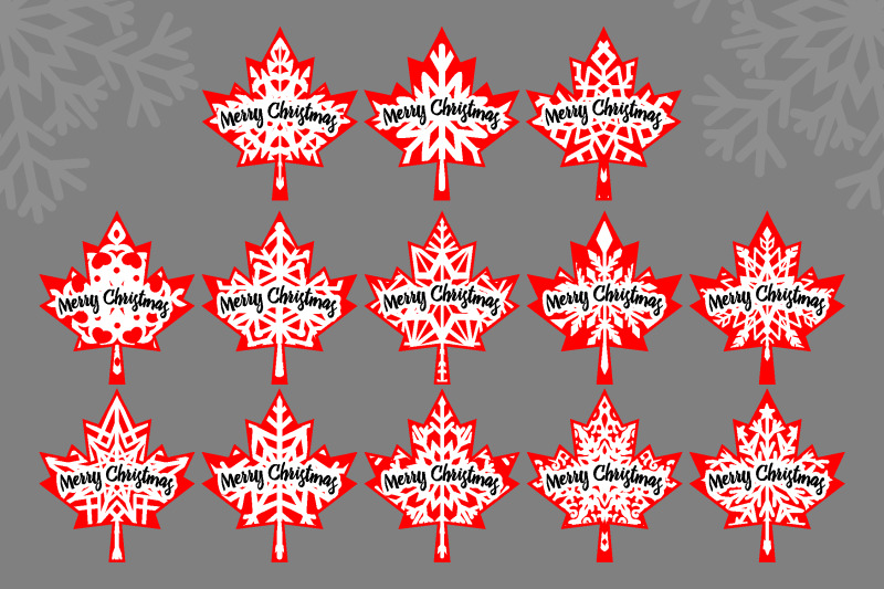 christmas-maple-leaf