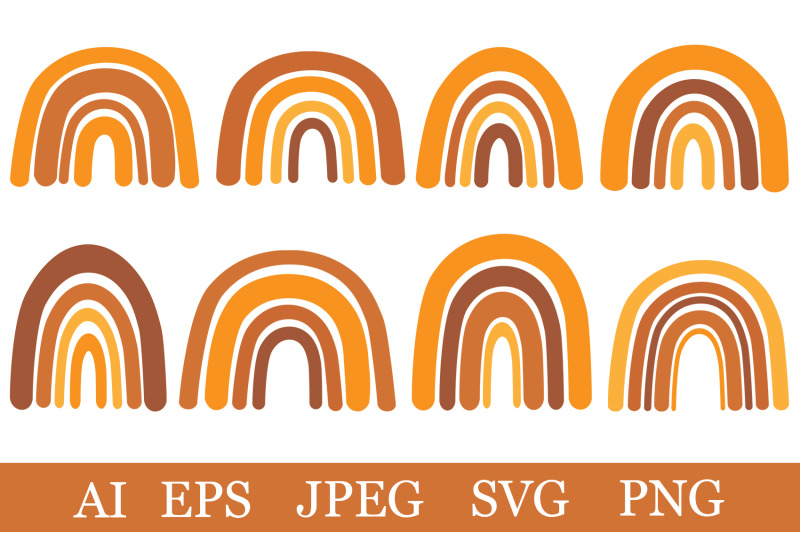 orange-rainbow-rainbow-graphic-rainbow-svg-rainbow-vector