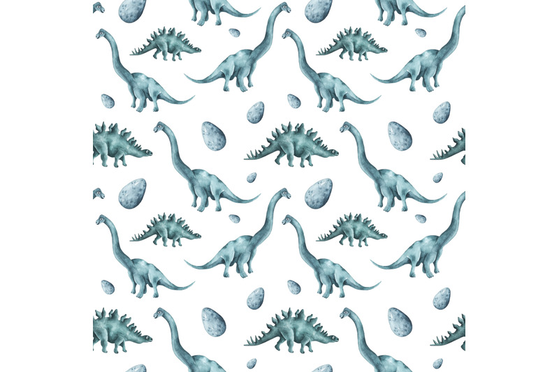 blue-dinosaurs-watercolor-seamless-pattern-dino-baby-boy-pattern