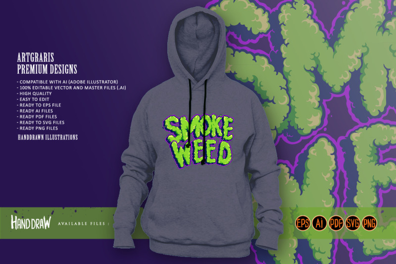 smoke-weed-everyday-typeface-cloud