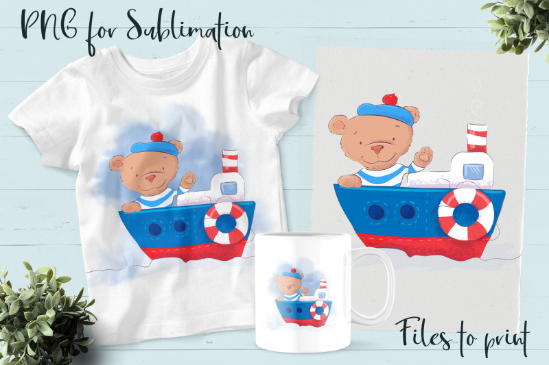 cute-bear-sublimation-design-for-printing