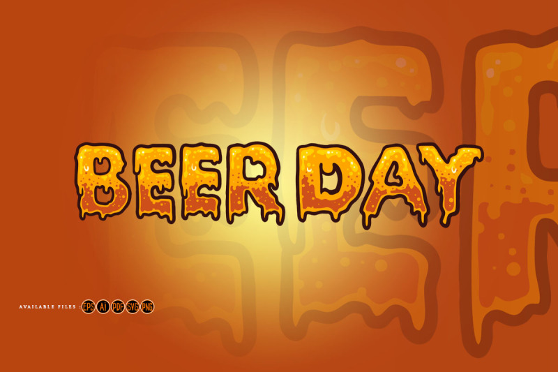 beer-day-typeface-lettering-texture